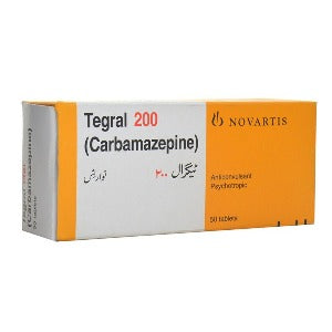 Tegral Tablets 200mg 5X10's